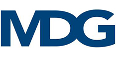MDG logo, smoke, haze, fog
