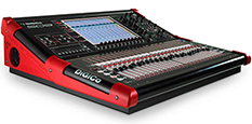 DiGiCo SD9 digitale mixer huren verhuur, Core 2, Waves Kit