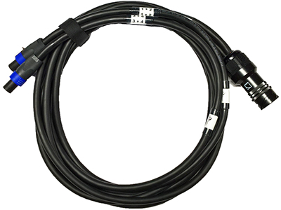 L-Acoustics DOSUB10 kabel huren, verhuur, L-Acoustics speakerkabel, 8 polig, 10 meter, speakon