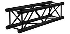 Prolyte H30V - L200 zwarte truss  huren verhuur
