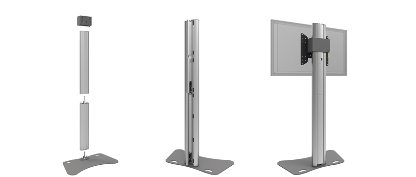 SmartMetals beeldscherm statief Smartmetals statiefkop